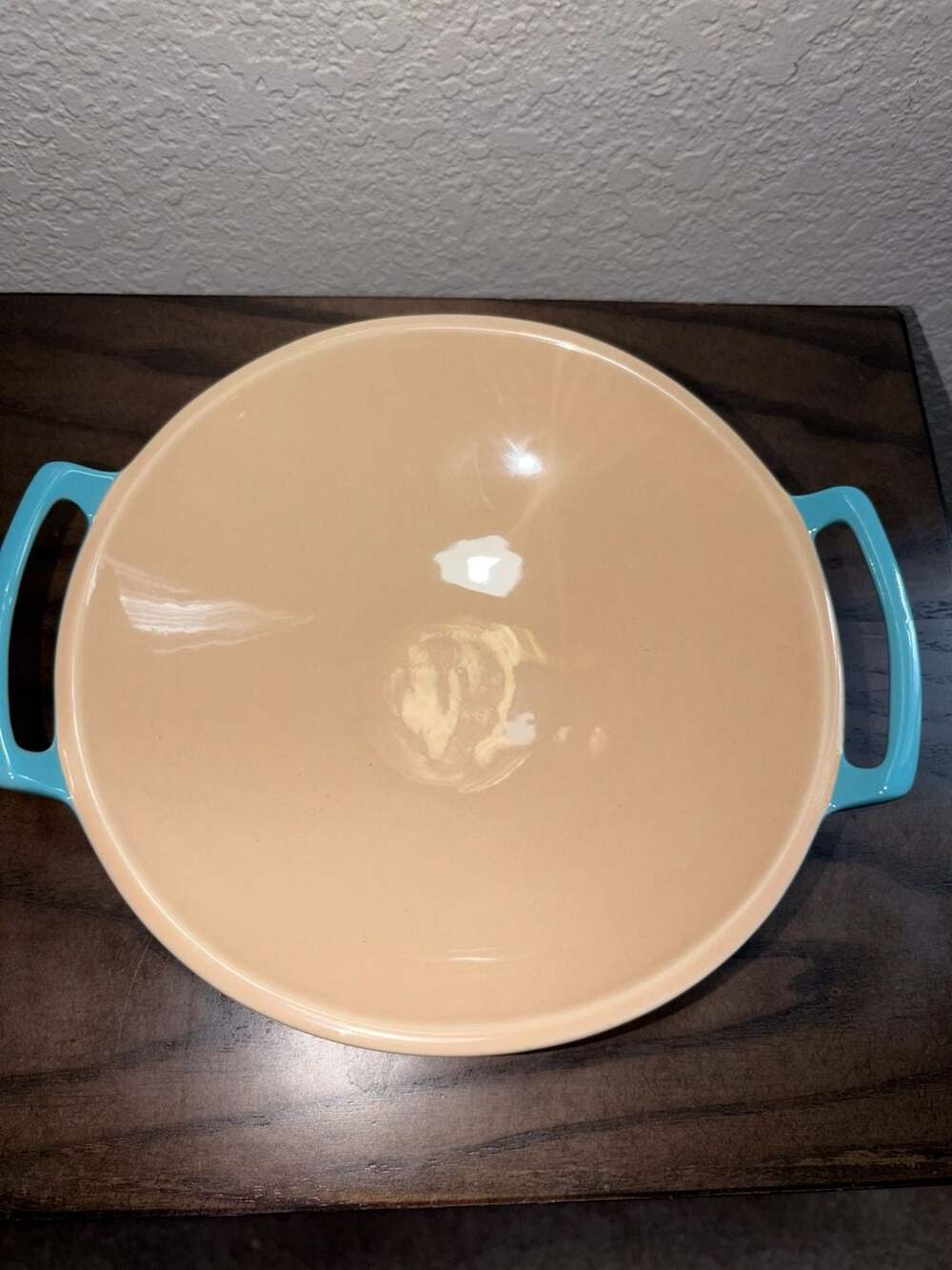 Le Creuset Enameled Cast Iron Mini Wok Dish, Caribbean Blue